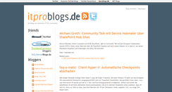 Desktop Screenshot of itproblogs.de