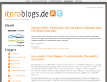 Tablet Screenshot of itproblogs.de
